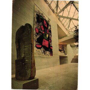 National Gallery Of Art Washington 1981 Postcard Central Court of East Building